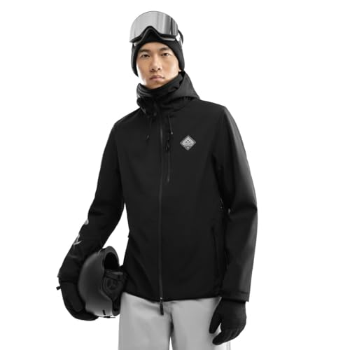 SIROKO - Softshell Skijacke W2 Kalima - M - Schwarz