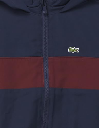 Lacoste Boys' Zip-up Jacket with Cross Panel3