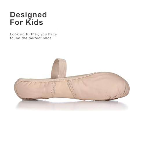 Theatricals Child Spandex Arch Leather Split-Sole Ballet Shoes4