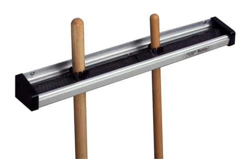 Image of Prince Castle Mop and Broom Holder - Organize Your Space and Keep Kitchen Clutter at Bay - For Commercial Kitchens and Food Service Establishments