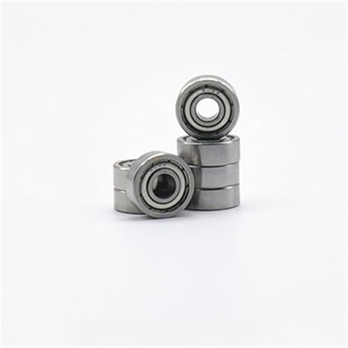 Rodamiento 695-2RS ABEC-3 sellado naranja de 5x13x4 mm 2