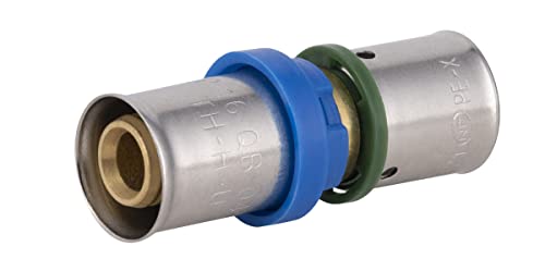 Raccord jonction Multicouche à Sertir Multi profils TH-H-U diamètre Ø16 mm/PER à Sertir Ø16 mm - Pour réseau d'eau potable et chauffage NOYON & THIEBAULT