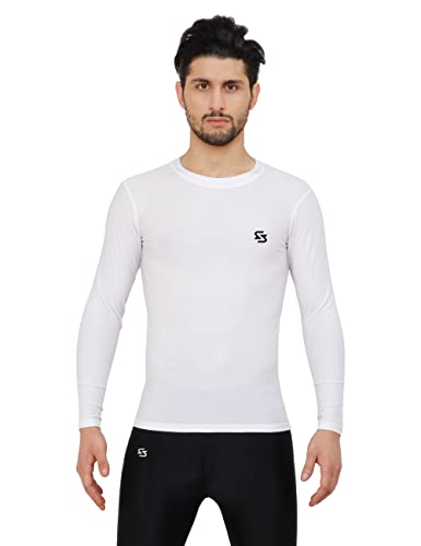 Image of Sportinger 1 or 3 Pack Men's Cool Dry Short Sleeve Compression Shirts, Sports Baselayer T-Shirts Tops, Athletic Workout Shirt