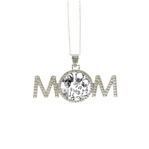 Collier instrument de musique finement ciselé bijou anniversaire maman M