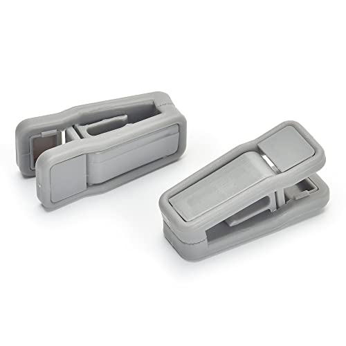 Babyrish Velvet Baby Hangers 30 Pack, Ultra Thin Nonslip Nursery Clothes Hangers With 8Pcs Cute Clothing Dividers And 10Pcs Hanger Clips For Baby Boys & Girls Closet Organizer, Grey Kids Hangers #TOP7