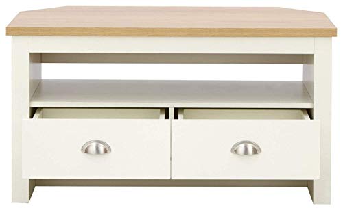 GFW Lancaster Wood Corner TV Cabinet