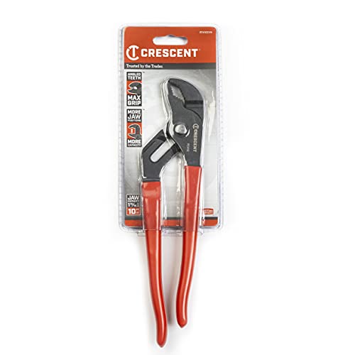 Crescent 10" Tongue & Groove Plier, V-Jaw, Black Oxide - Rt410Cvn #TOP7