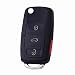 For 02 03 04 05 06 07 08 09 10 11 2002- 2011 Volkswagen Jetta New 4 Buttons Keyless Remote Key Fob Shell Case No Chips Inside