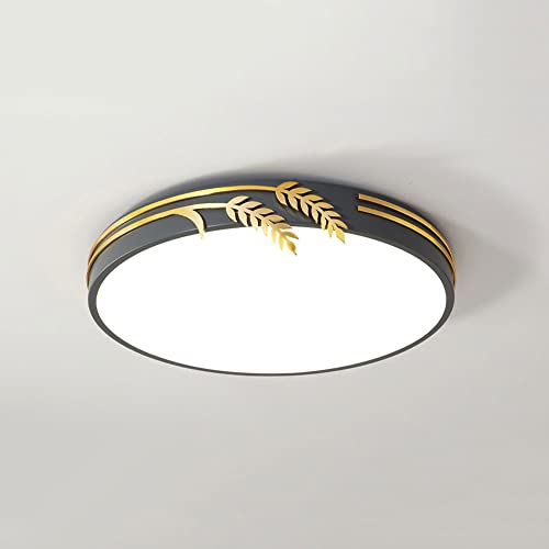KXKLGWHN Flat Modern Slim 1.9in Round Iron LED Lámpara De Techo De Montaje Empotrado, Luz Blanca 6000K Lámpara De Techo, Pantalla De Lámpara Acrílica, Lámpara De Techo De Montaje En Superficie