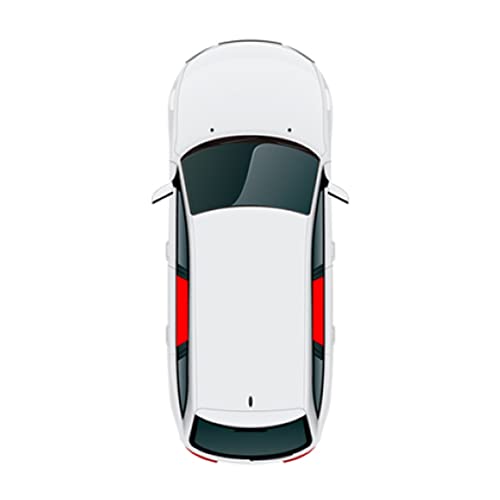 Pare-soleil magnétique pour Toyota Highlander 2015-2019 rideau vitre arrière