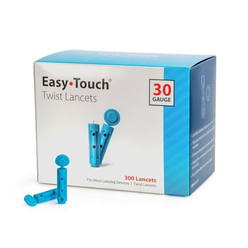 EasyTouch Twist Lancets - 30 G, (300 per Box)