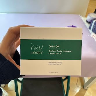 Hey Honey On and On Unique Cream to Oil Formula | Complete Body Moisturizer | Vitamin E, Vitamin C | Non-Greasy 48 Hours Active Hydration | Moisturizing Honey Extracts & Botanicals | 6.7 oz. - Image 9