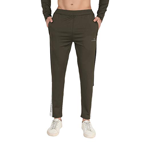 Image of Dpassion Regular fit Running Track Pants for Men with Side Zipper Pocket | Lowers for Boys |Sports Track Pant for Men