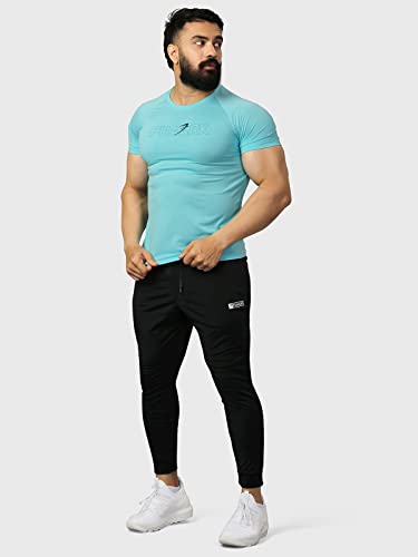 Image of Mens Slim Fit Sports and Gym Training Workout T-Shirt