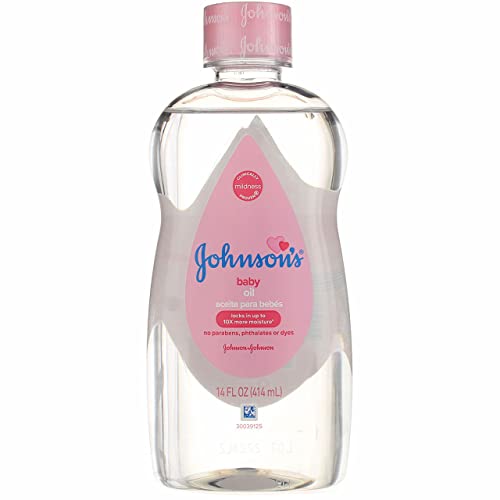 Johnson & Johnson Baby Oil Original, 14 Ounce (Pack of 7)