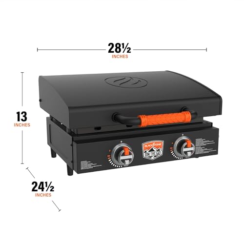 Blackstone OTG Outdoor Tabletop Griddle with Built-in Hood, Black, 22 Inch - image 3