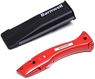 Barnwell Red Dolphin Delphin Carpet Fitters Work Trimming Fixed Knife and Holster NO Blades