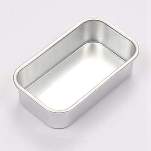 Moldes de pan de aluminio de 16 piezas para repostería casera rectangular 7