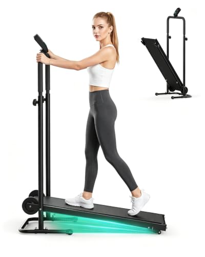 Non-Electric Dual Flywheel Treadmill