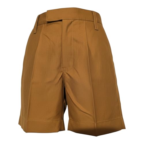 Image of AMBIKA STORES & READYMADES School Uniform - Pant for Boys, Cotton Shorts, Elastic Waist Half Pants, Regular Fit Sports Shorts
