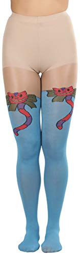 Image of ToBeInStyle Women's Cute Thigh High Printed Character Tights