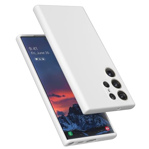 Coque silicone Galaxy S23 Ultra antichoc pour éviter les bris d'écran