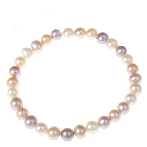 Bracelet perle eau douce véritable femme 7-8mm Treasure Bay bijoux perles authentiques