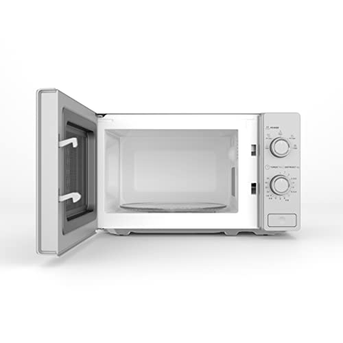 Midea-Microondas-20L-700W-5-Niveles-de-Potencia-Descongelacion-por-tiempo-o-peso-Cristal-negro-con-marco-Inox-Element-MCM208MMSP