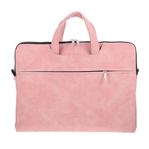 Bolsa para portátil OSALADI rosa impermeable con funda acolchada