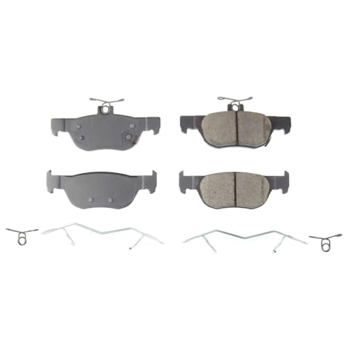 Image of PowerStop Rear Brake Pads for Mazda 3 2019-25 |3 Sport 2019-22 |CX-30 2020-25 |MX-30 EV 2022-23 - Z17 Ceramic Brake Pads with Installation Hardware, 17-2219