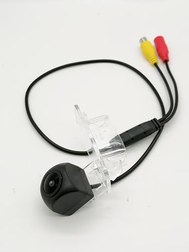 Image of Backup Camera for Select Honda Accord Odyssey Pilot Civic, Rear View Reverse Camera for Acura TL TSX MDX RL License Plate Light Lens Mounting