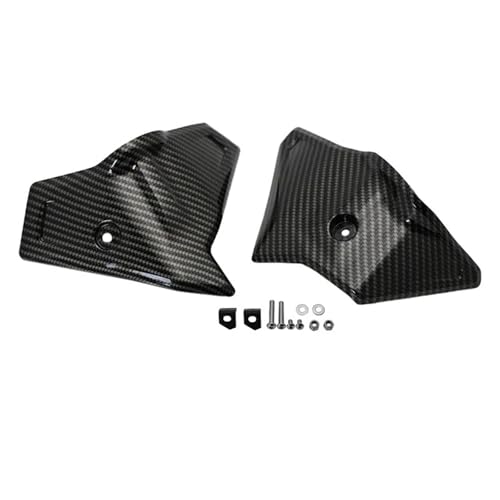 Aileron moto BMW R1250GS R1200GS couvercle de protection en carbone look
