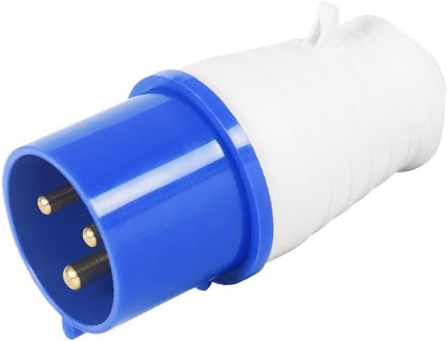 Waterproof aviation industrial plug male and female docking three-core 4-heart 5-hole three-phase electric 16A32A explosion-proof socket connector (Three-core 16A industrial plug economic model)