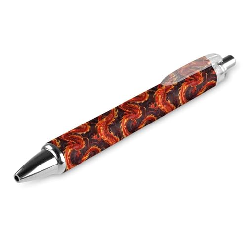 Bolígrafo retráctil LJFABKY punto fino 0.5mm tinta negra