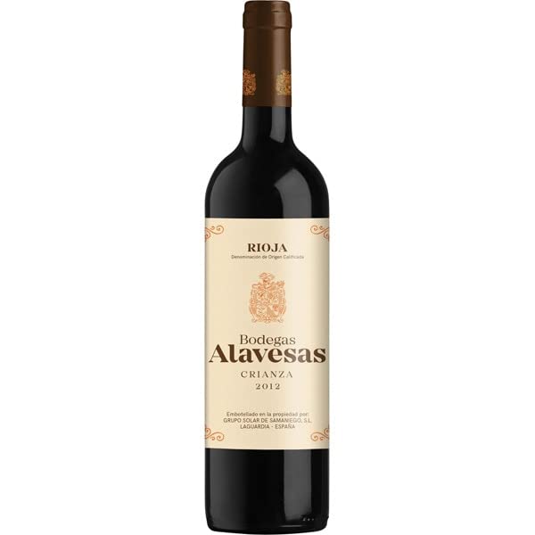 BODEGAS ALAVESAS Vino tinto crianza DOCa Rioja botella 75 cl