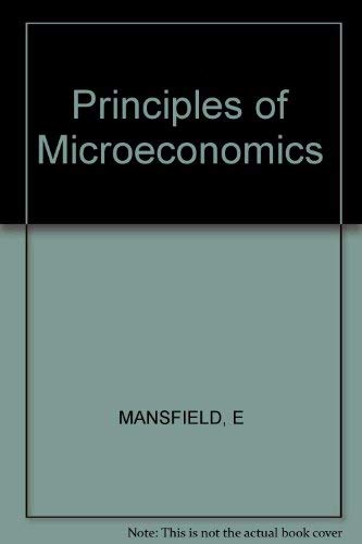 Principles of microeconomics 0393952673 Book Cover