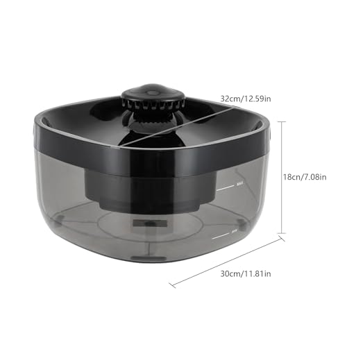 Fuente de agua automática para gato 1.85 galón con USB miniatura 2