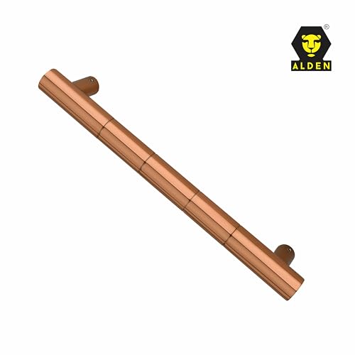Image of ALDEN 12 inch Main Door Handle /Handle for Glass and Wooden Door /Pull and Push Stainless Steel Door Handle (PVD Rose Gold) (4 Years Warranty) (Pack of 1)