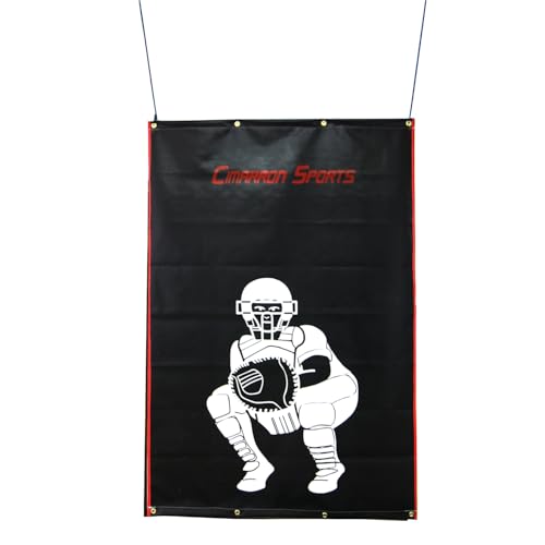 Jones Sports 4' x 6 Heavy Duty Catchers Image Vinyl Baseball Softball Batting Cage Backstop