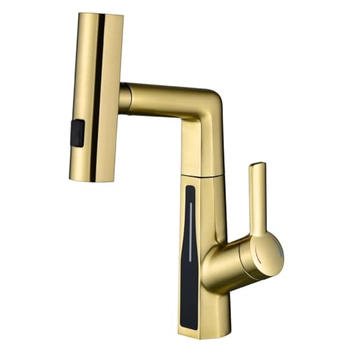 Mitigeur lavabo or brossé pour une routine matinale parfaite - 2