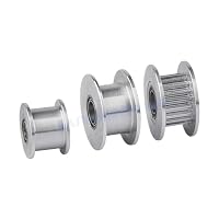 MNUPL 2GT Timing Pulley 20 Zähne – Bohrung 3/3,17/4/5/6/6,35/8mm Für GT2 Riemen 10mm Breite – Aluminium Zahnriemenscheibe Für 3D-Drucker & CNC