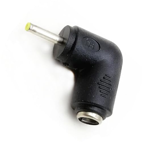 Adaptador Conector de Alimentación DC 2.5x0.7mm Ángulo 90° miniatura 4