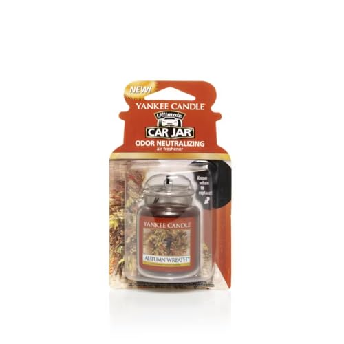 Yankee Candle Autumn Duft-Teelichter, Gewürzaroma Car Jar Ultimate Air Freshener rot