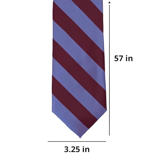 Image of tiemart Men's Striped Tie Standard Length