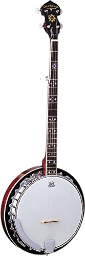 Oscar Schmidt Ob5 5-String Banjo Package With Kaces Deluxe Padded Gig Bag #TOP1