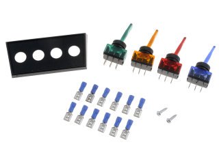 Motormite 86922 TOGGLE KIT 4 SWITCHES: Electronic Component Toggle ...