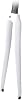 700C Road Bike Rigid Fork Carbon Fiber Fork Rim Brake Bicycle Front Fork 1-18 Threadless Quick Release 9mmBright White