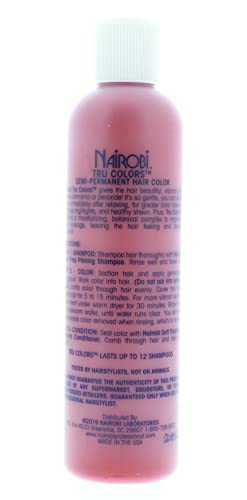 Tru-Colors Semi-Permanent Hair Color #5 Jet Red 8 oz miniatura 7