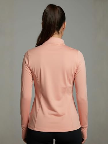 Image of PUMP'D Women's Jacket | Slim Fit | Thumb Hole Open Sleeve | With zipper | Perfect for workout