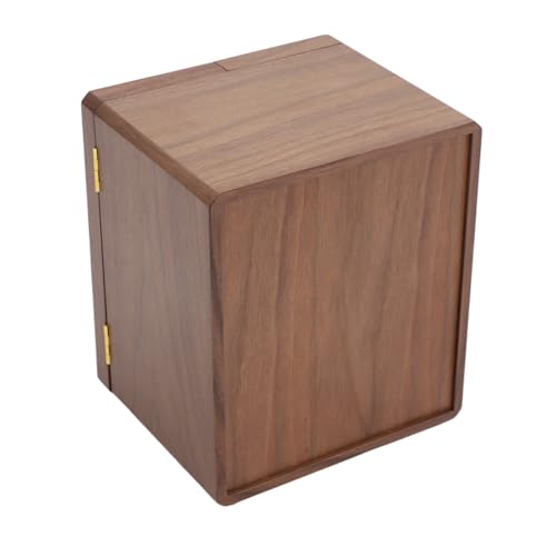 CLKAX Boîte à bijoux vintage 5 tiroirs et compartiments de porte 21 x 20 x 27 cm – vue 9